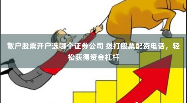 散户股票开户选哪个证券公司 拨打股票配资电话，轻松获得资金杠杆